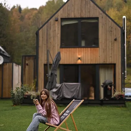 Hébergement de vacances Babia Rest - Caloroczny Z Balia Z Jacuzzi Zawoja